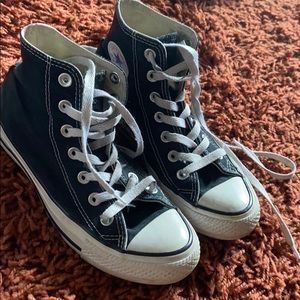 Black Hightop Converse